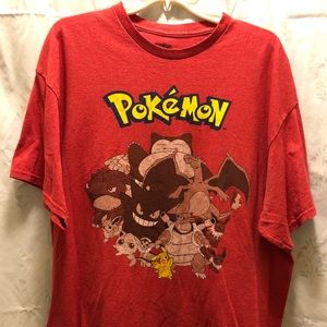 Red Pokemon xl shirt